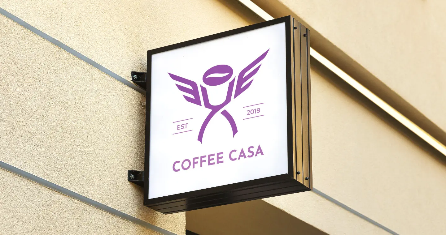 Coffee Casa Sign